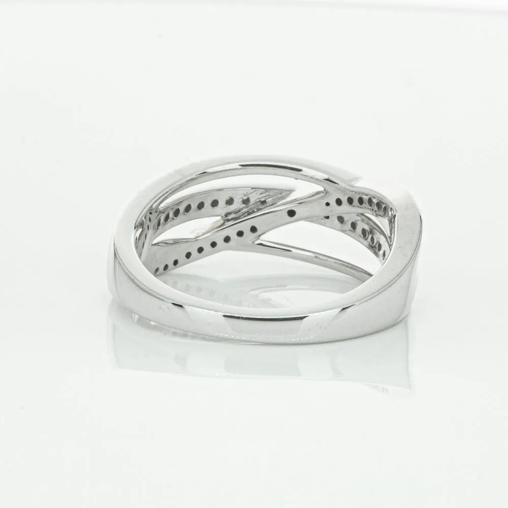 14ct White Gold Diamond Nevaeh Band