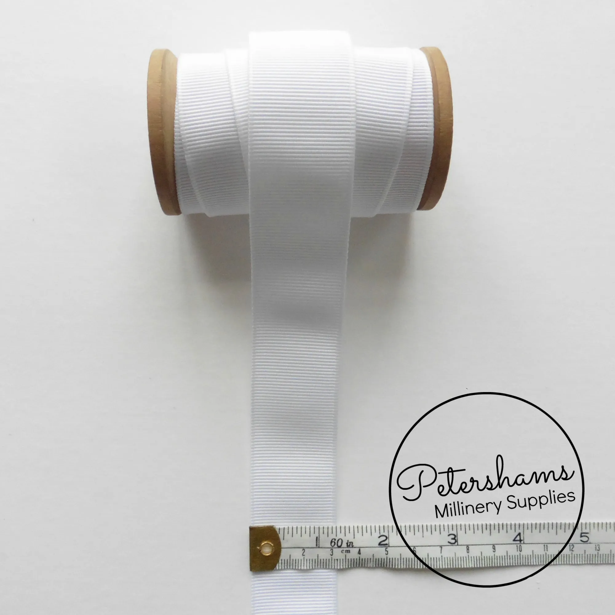 30mm Ribbed Belting Ribbon - 1m