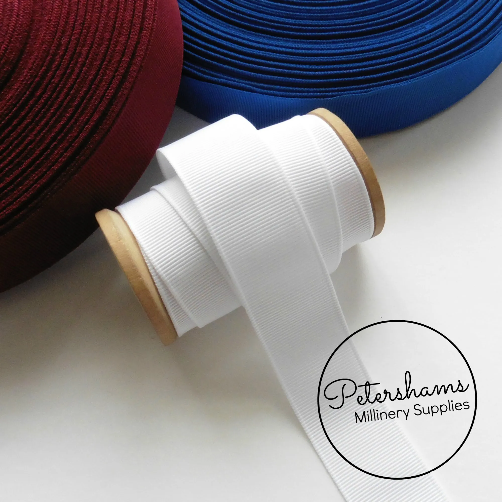 30mm Ribbed Belting Ribbon - 1m