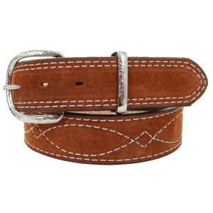 B1196 - Toast Suede Belt