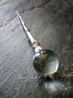 Crystal Ball Hair Stick