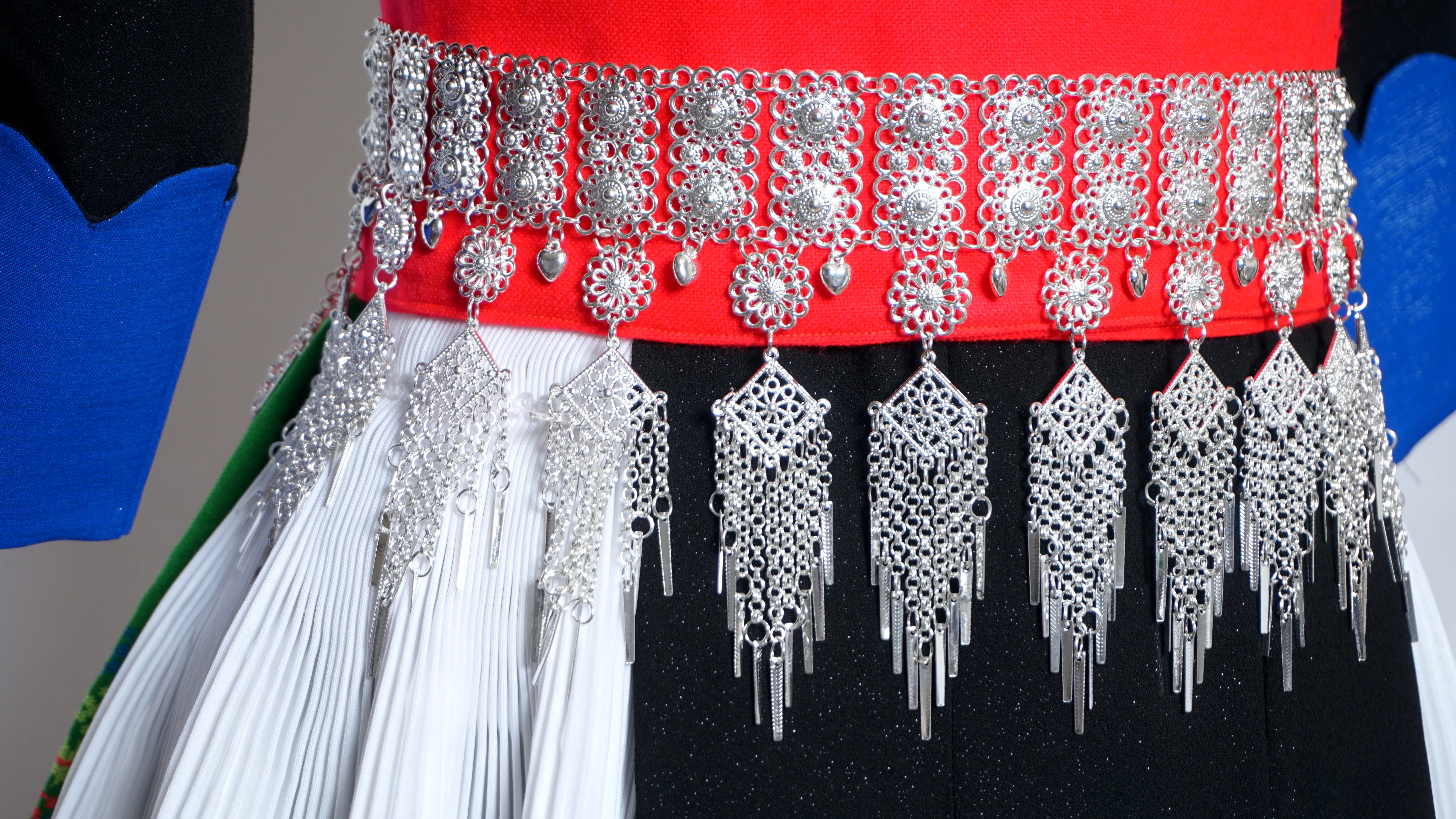 Diamond String Chain Belt (40")