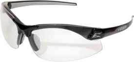 Edge Eyewear Zorge G2 DZ111-2.5-G2  Black Frame Clear 2.5 Progressive Magnification Lens Glasses