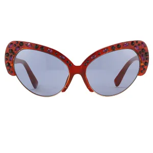 Erdem Ladies Cat Eye Blue Sunglasses EDM7C9SUN