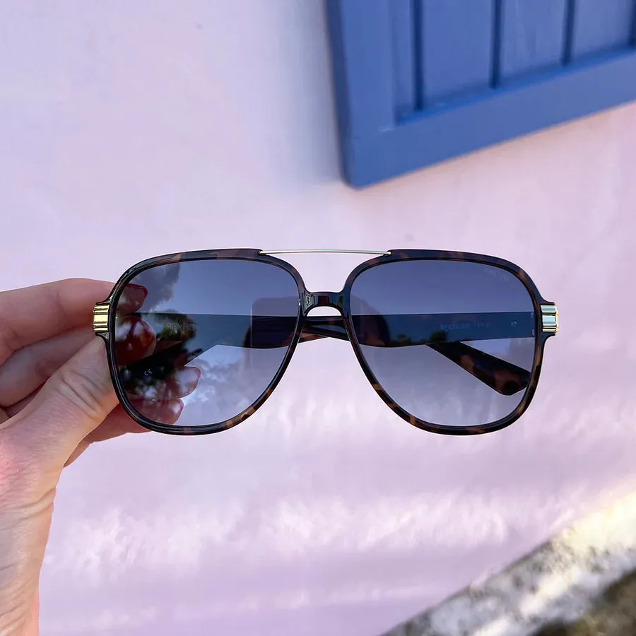 Freyrs Spencer Tortoise Blue Sunglasses