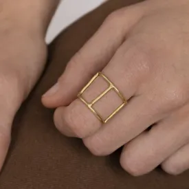 GEOMETRIC RING DD15047S