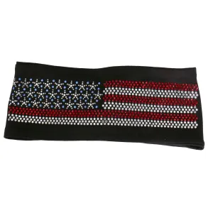 Hot Leathers Original American Flag Bling Wraps RWC1008