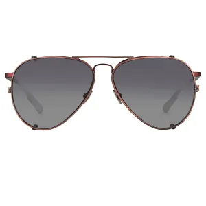 Kris Van Assche Sunglasses Red and Green