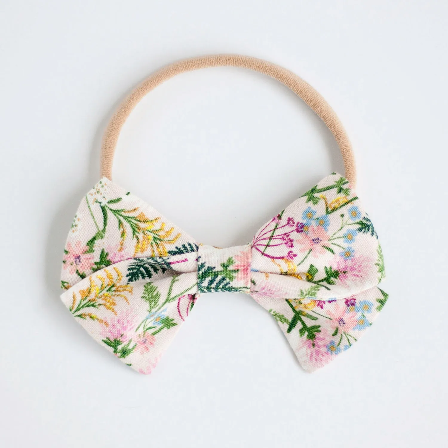 Men's Necktie / Wildflowers In Pink