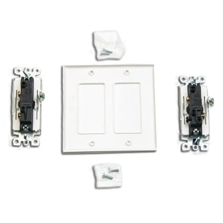 On/Off and Hi/Low Wall Switch Kit for Whole House Fans