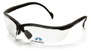 Pyramex SB1810R25 V2 Readers Black Safety Glasses W/ Clear   2.5 Lens (6 each)