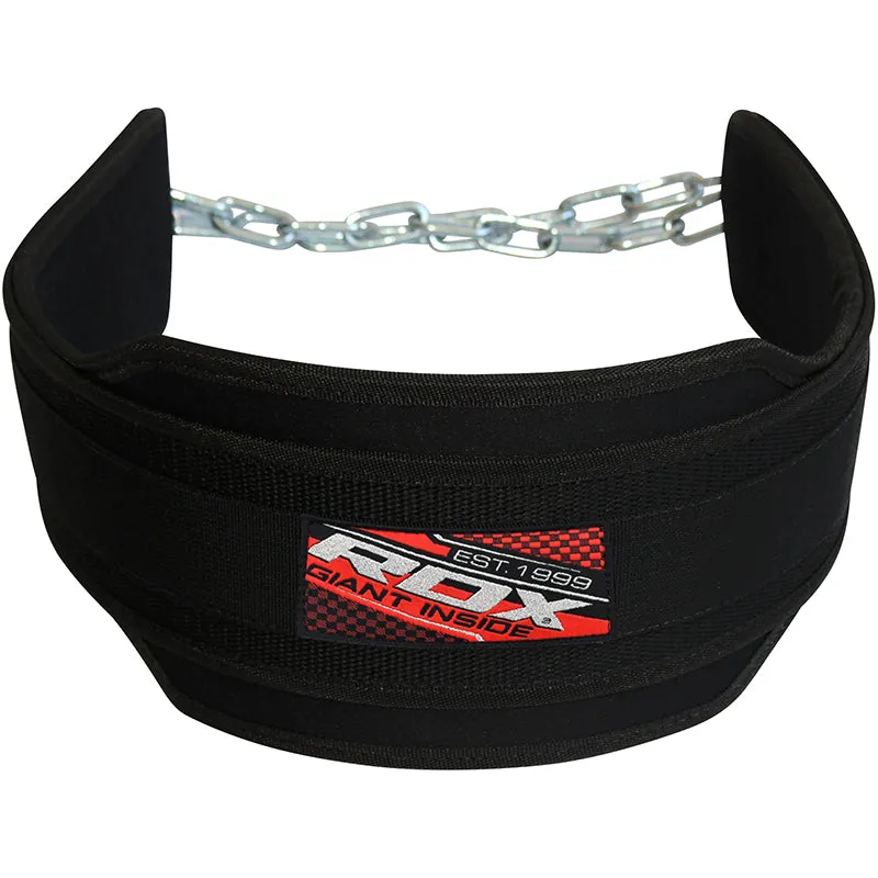 RDX 6DP Weight Training Dipping Belt with Chain