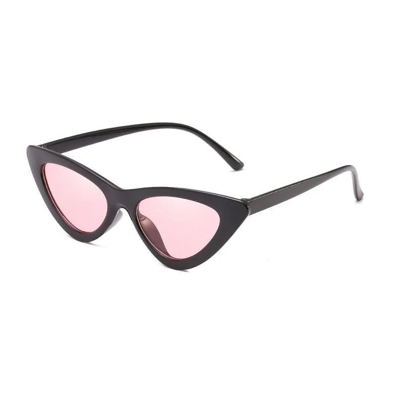 Retro cat eye sunglasses ladies sexy retro cat eye sunglasses brand designer color glasses female