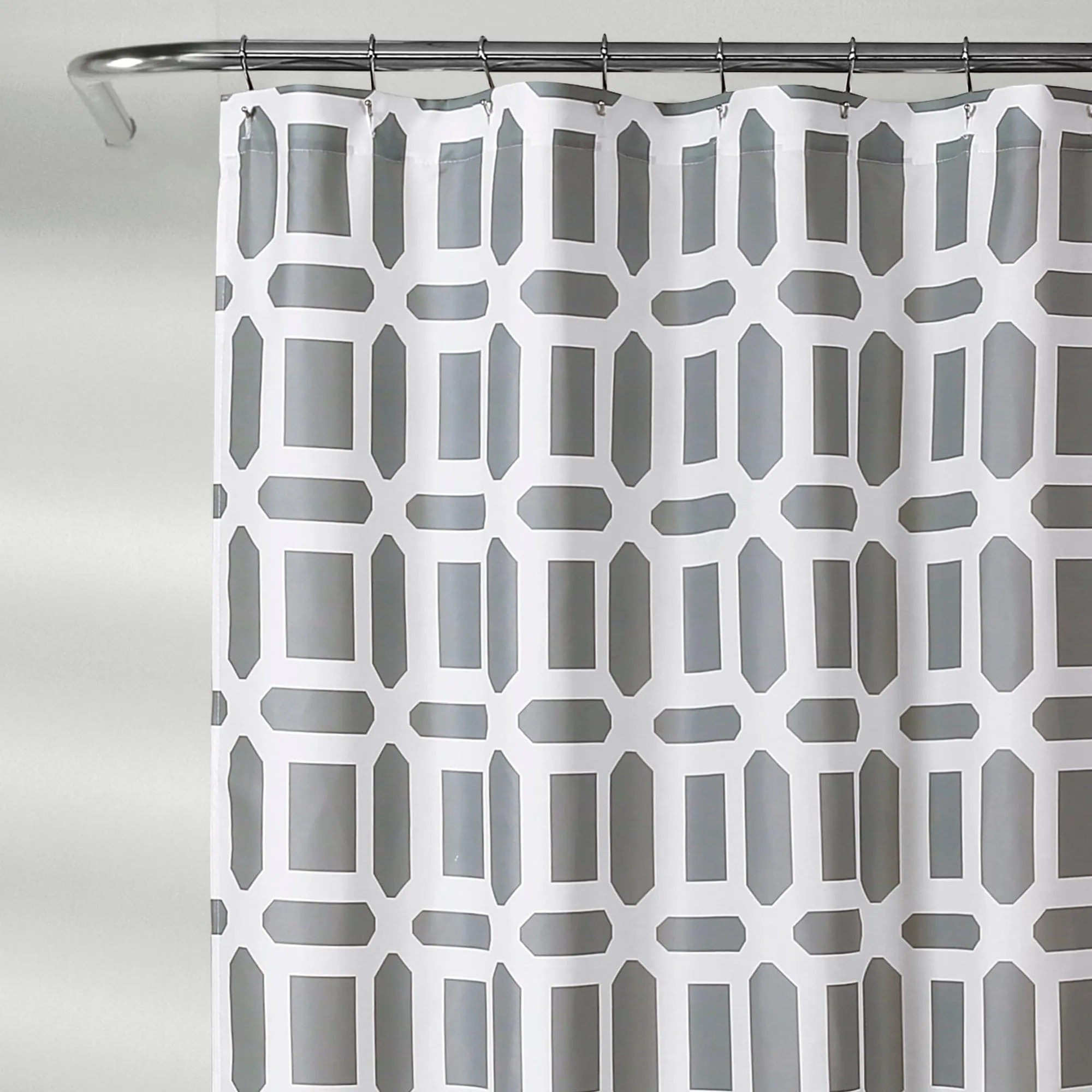 Sequoia Geo Shower Curtain