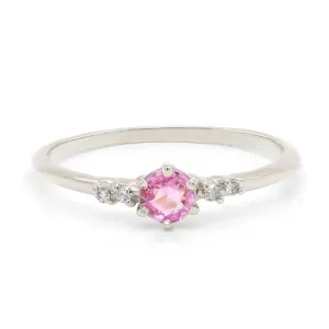 Thea | pink sapphire & diamonds