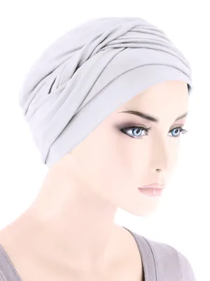 Twisty Turban Buttery Soft White