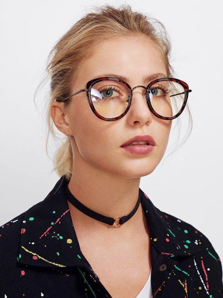 Vintage Clear Lens Glasses