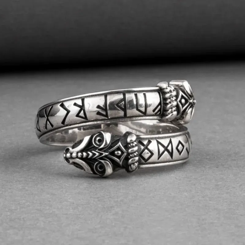 Women's Maya Totem Silver Bohemian Ring