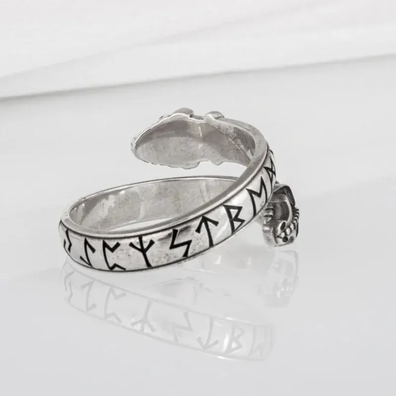 Women's Maya Totem Silver Bohemian Ring